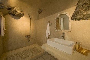 Wunderschönes Badezimmer bei Gorgona